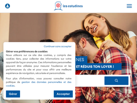 'estudines.com' screenshot