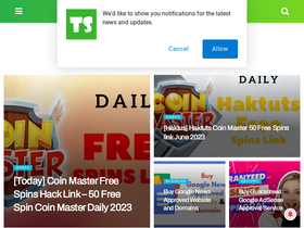 'techsparkle.com' screenshot