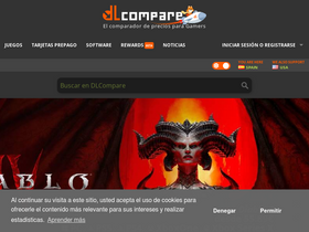 'dlcompare.es' screenshot