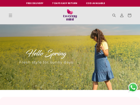Tweenymini homepage screenshot