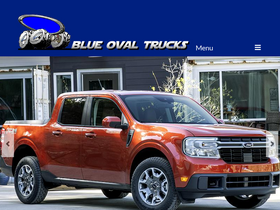 'blueovaltrucks.com' screenshot