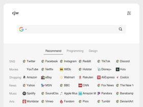 'cjw123.com' screenshot