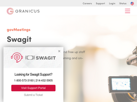 'swagit.com' screenshot