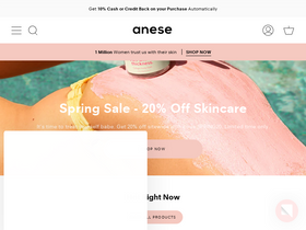 'anese.co' screenshot