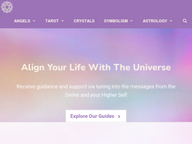 'thesecretofthetarot.com' screenshot