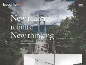 'boughtonlaw.com' screenshot