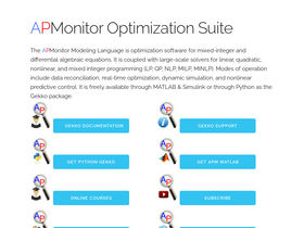 'apmonitor.com' screenshot