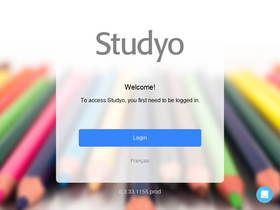 'studyo.app' screenshot