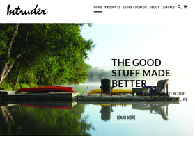 intruderinc.com homepage screenshot