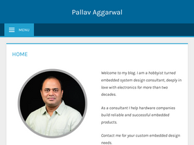 'pallavaggarwal.in' screenshot