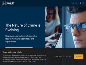 'magnetforensics.com' screenshot