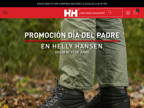 'hellyhansenchile.cl' screenshot