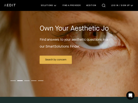 'aedit.com' screenshot