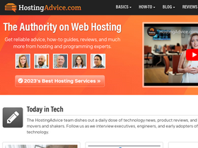 'hostingadvice.com' screenshot