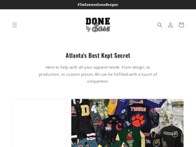 donebysose.com homepage screenshot