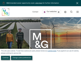 'mandg.com' screenshot