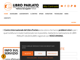'libroparlato.org' screenshot