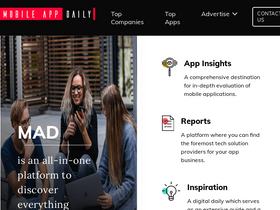 'mobileappdaily.com' screenshot