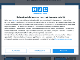 'restodelcalcio.com' screenshot
