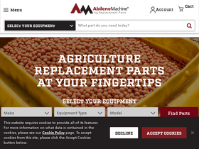 'abilenemachine.com' screenshot