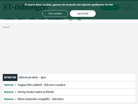 'sttidningen.se' screenshot