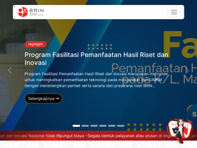 'selter.brin.go.id' screenshot