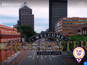 'visitrochester.com' screenshot