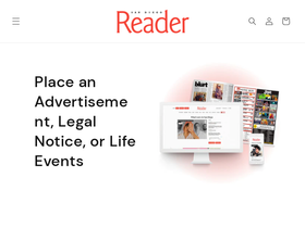 sandiegoreaderstore.com homepage screenshot