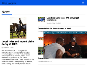 'thedigitalcourier.com' screenshot