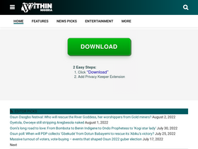 'withinnigeria.com' screenshot