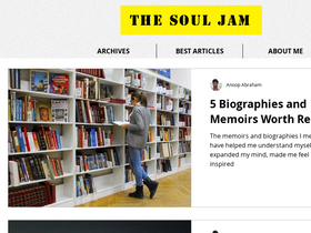 'thesouljam.com' screenshot