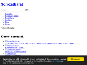 'sorozatbarat.online' screenshot