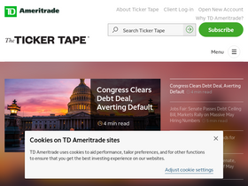 tickertape.tdameritrade.com