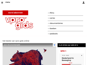 'vprogids.nl' screenshot