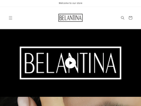 belantina.com homepage screenshot