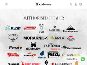 k2adventure.com.my homepage screenshot