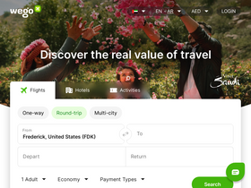 'wego.ae' screenshot