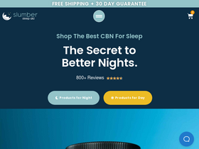 slumbercbn.com website screenshot
