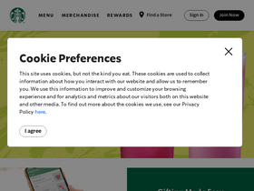 'starbucks.ph' screenshot