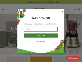 floradixusa.com homepage screenshot