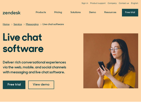 'zopim.com' screenshot