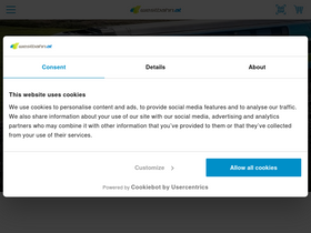 'westbahn.at' screenshot