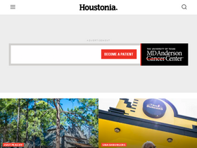 'houstoniamag.com' screenshot