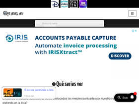 'queseriesver.es' screenshot