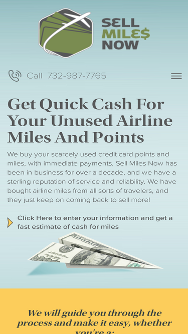 sellmilesnow.com