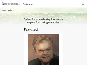 'thewhig.remembering.ca' screenshot