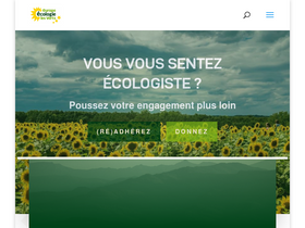 'eelv.fr' screenshot