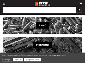 'recoilgunworks.com' screenshot