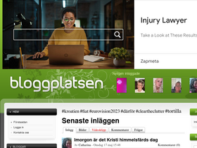 'bloggplatsen.se' screenshot