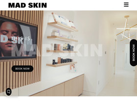 madskinaesthetics.com homepage screenshot